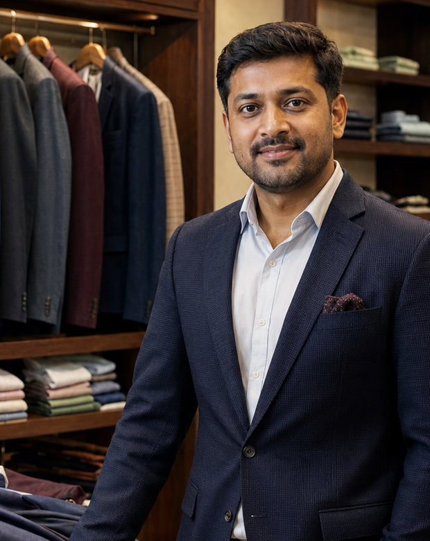 Smart casual men's wear